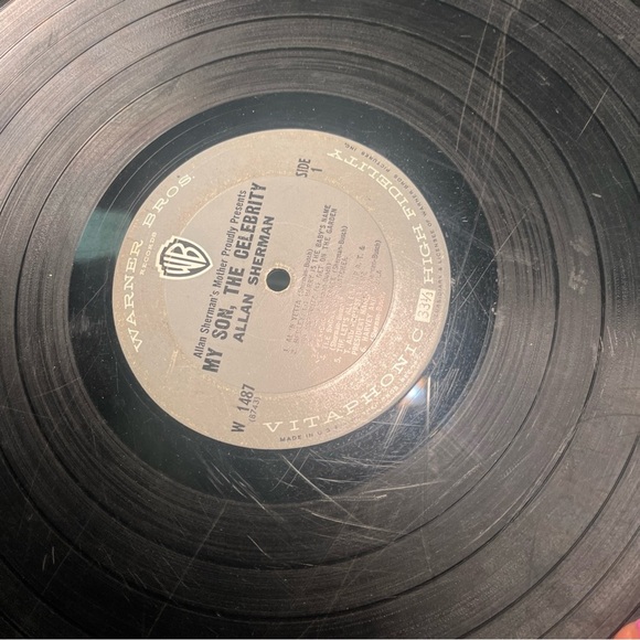 Allan Sherman -My Son the Celebrity - vintage vinyl record 1963 - Picture 7 of 9